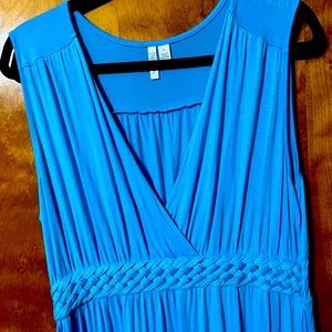 Relativity turquoise maxi dress XL